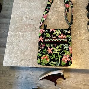 Vera Bradley Botanica hipster bag